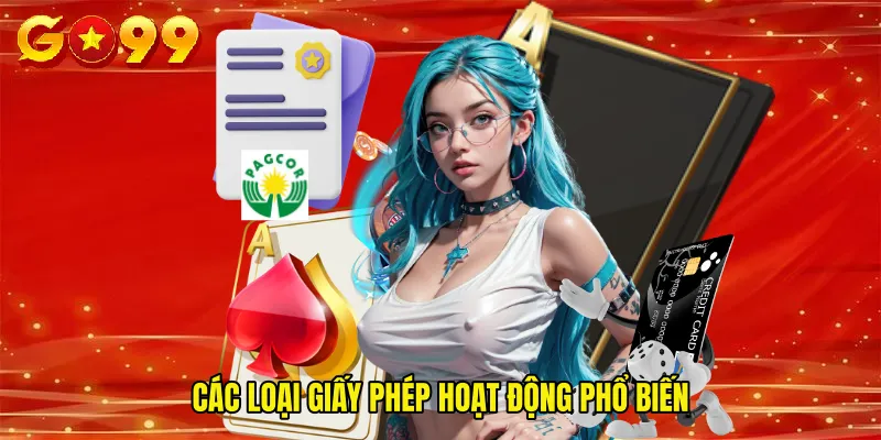 Các loại Giấy Phép Hoạt Động phổ biến